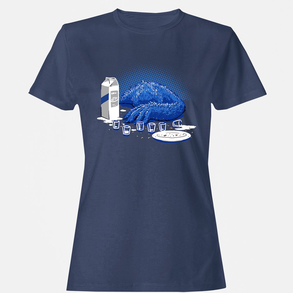 Women's T-Shirt - V5ZLYWCW - Navy - 10