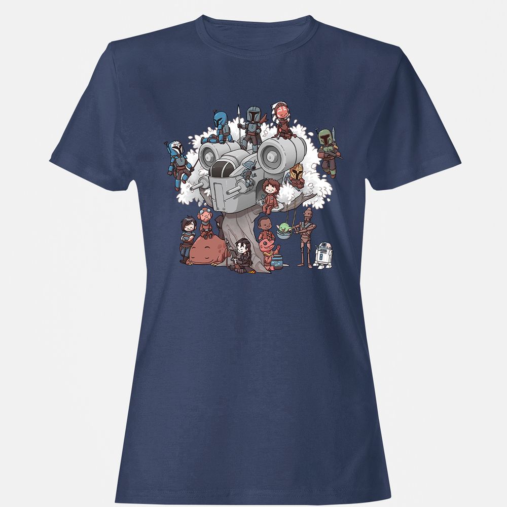 Women's T-Shirt - EXTLK7RN - Navy - 10