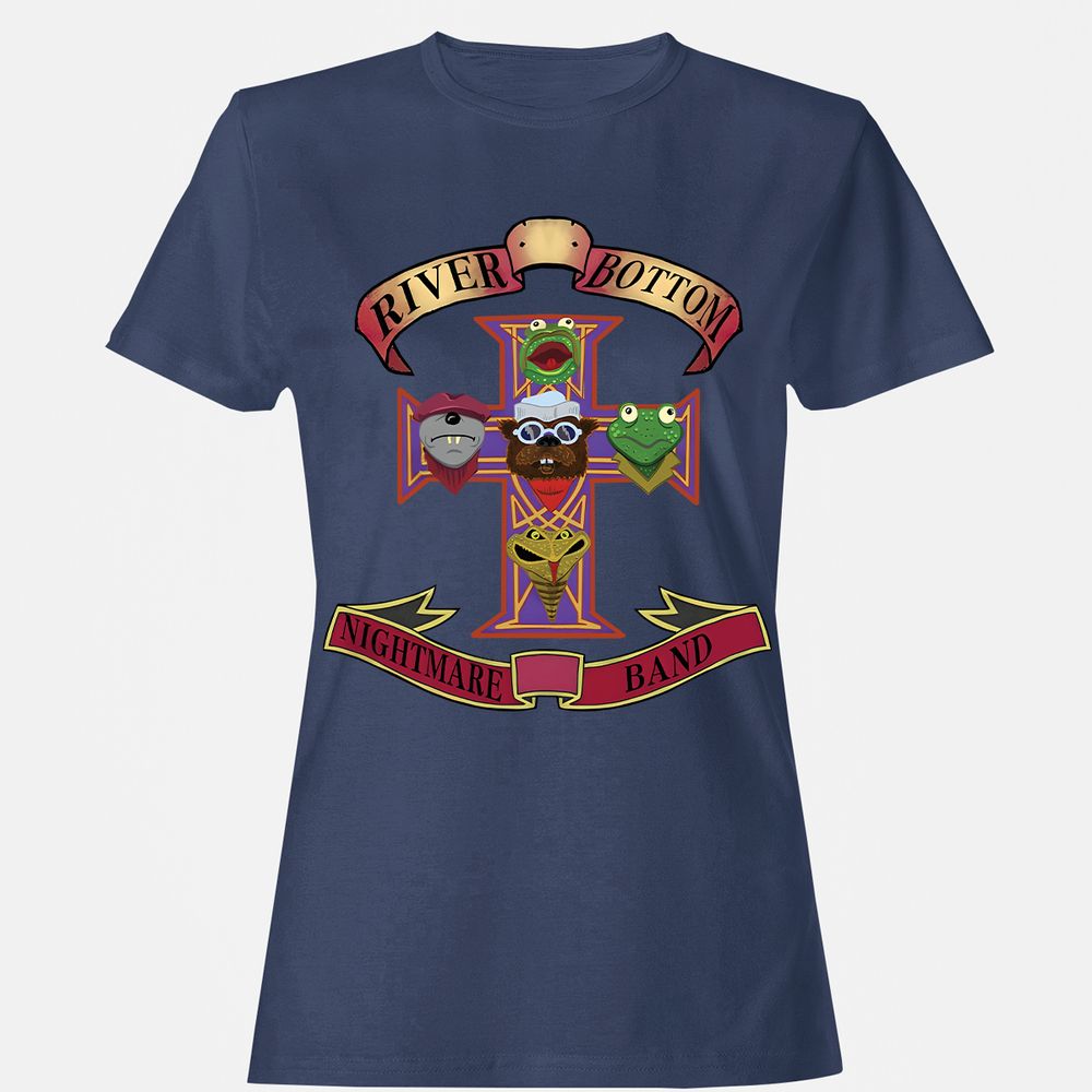 Women's T-Shirt - 7FDACT5U - Navy - 10