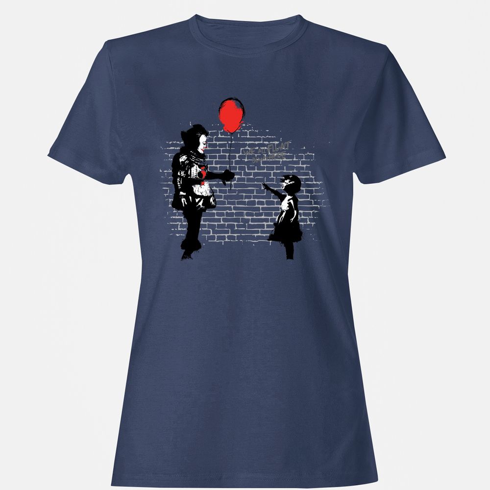 Women's T-Shirt - Q15QVR1R - Navy - 10