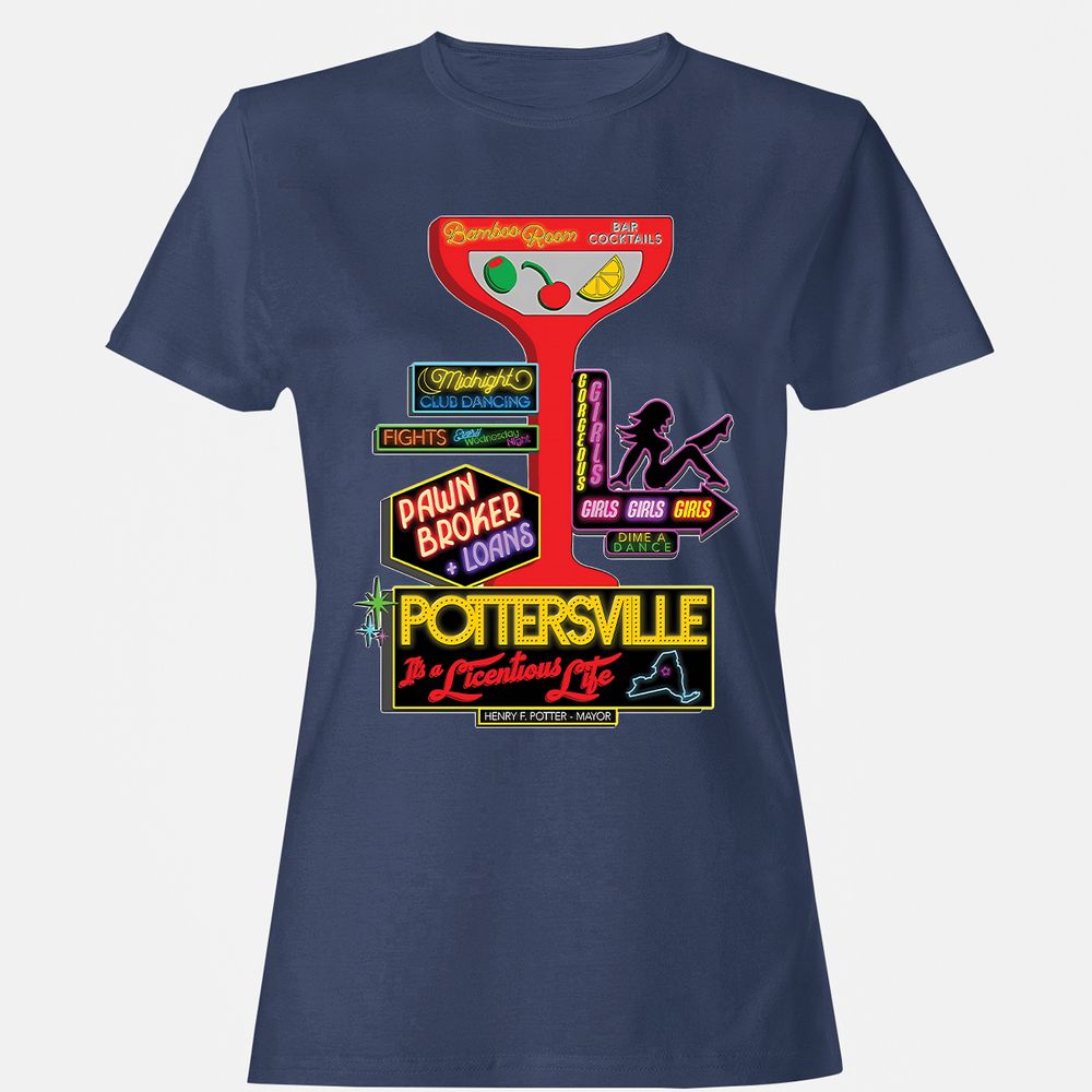 Women's T-Shirt - BXPTE1FY - Navy - 10