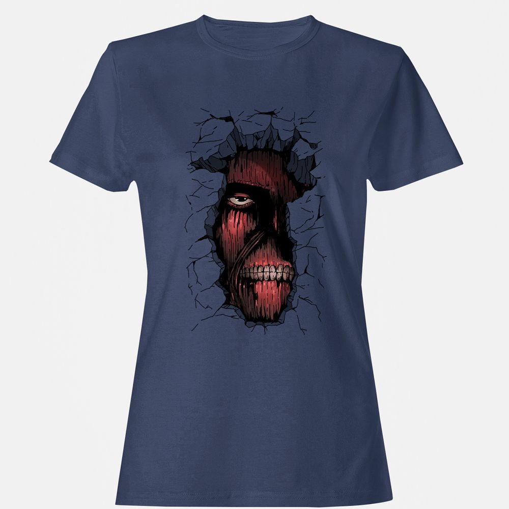 Women's T-Shirt - TZ5JLR8M - Navy - 10