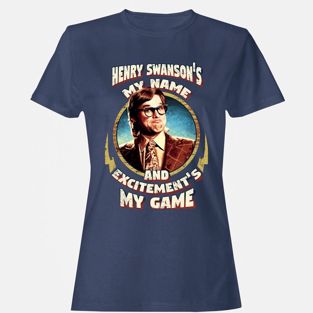 Women's T-Shirt - NRYX6JWB - Navy - 10