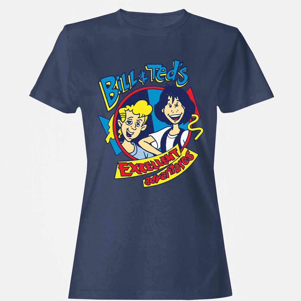 Women's T-Shirt - 7MDVJAQ5 - Navy - 10