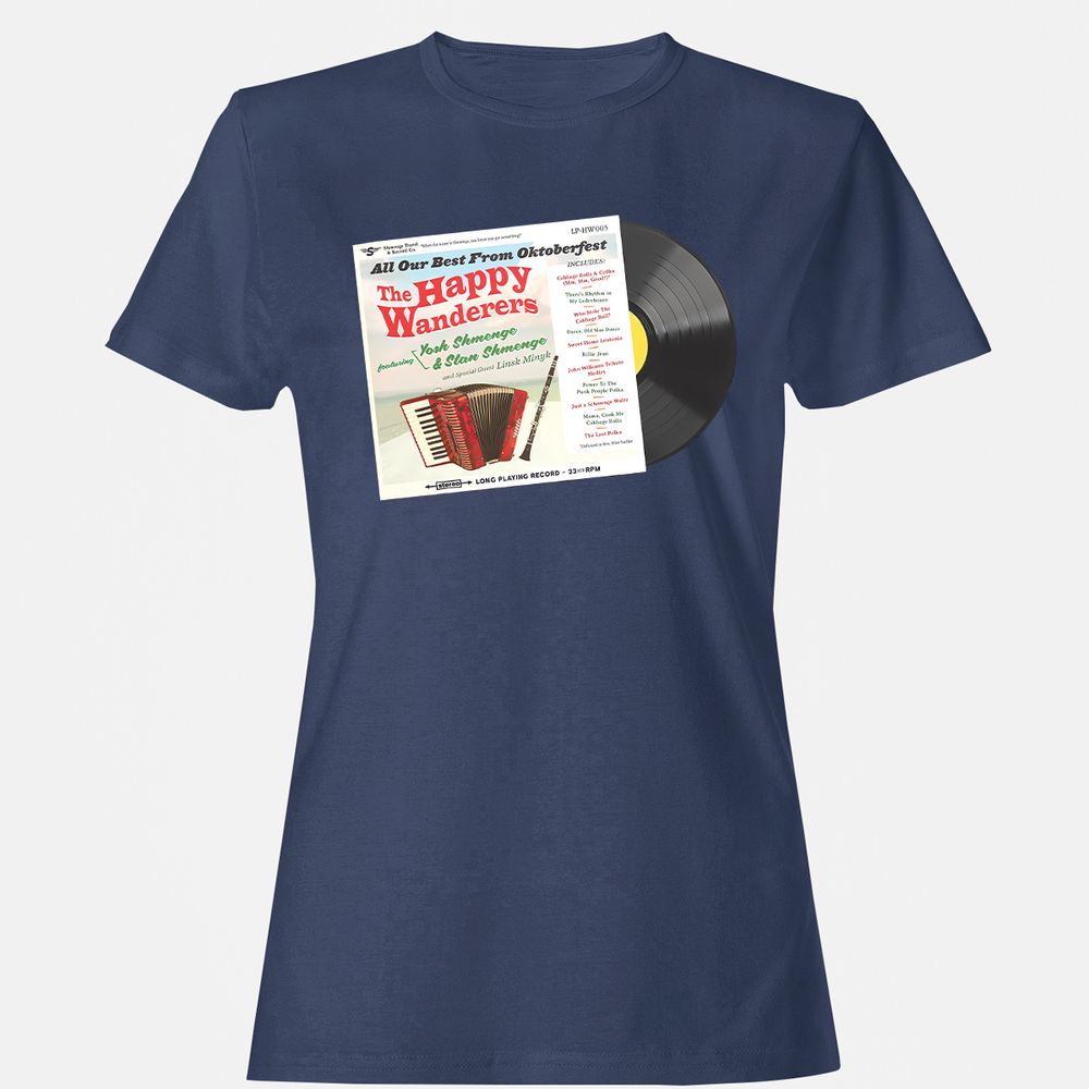 Women's T-Shirt - V95MRJMW - Navy - 10