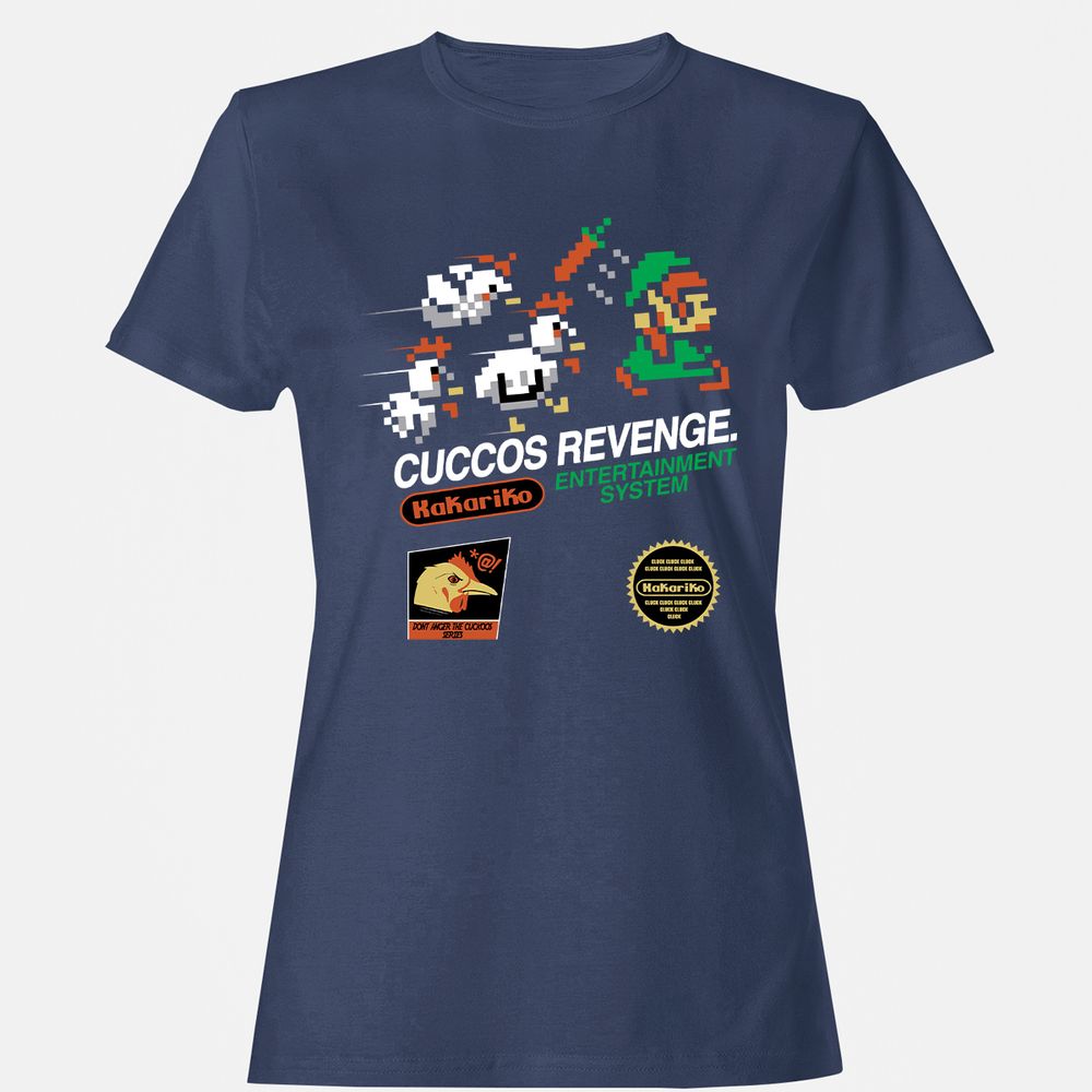 Women's T-Shirt - 4YH93H5W - Navy - 10