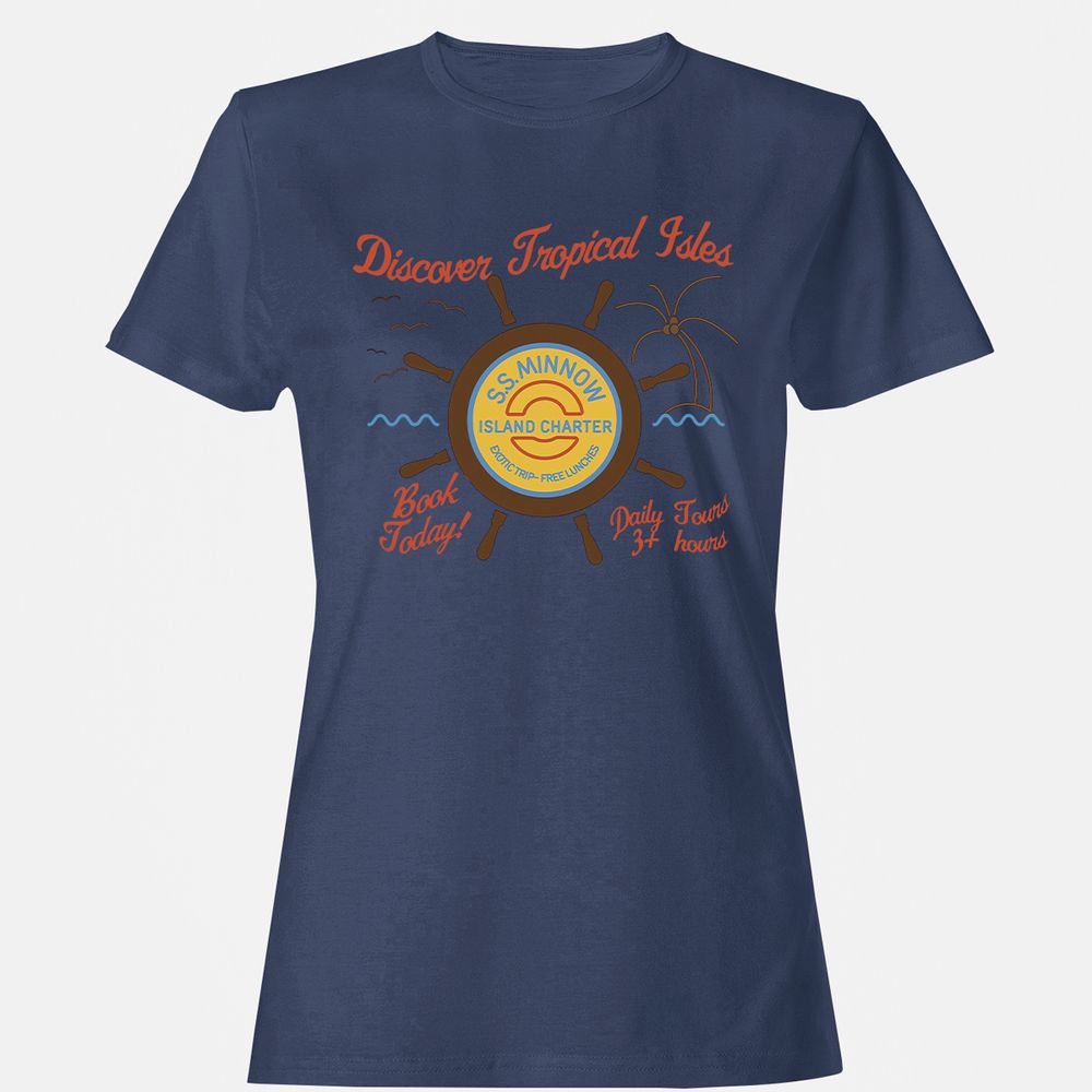 Women's T-Shirt - T3SH5TJ9 - Navy - 10