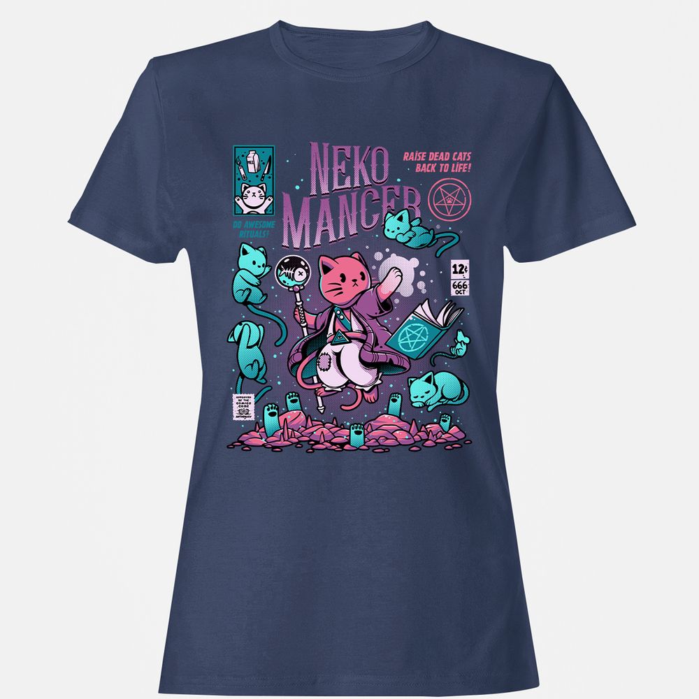 Women's T-Shirt - 8SHM7WXF - Navy - 10