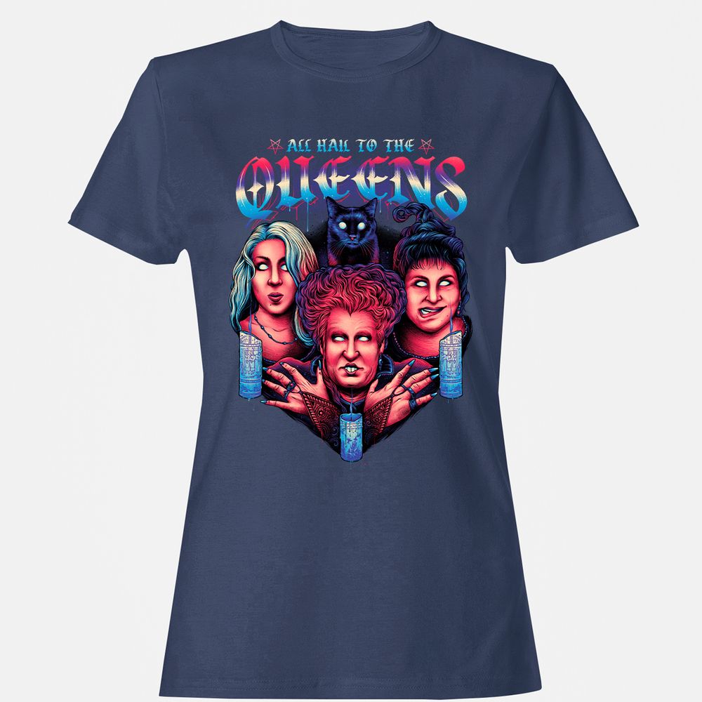 Women's T-Shirt - 745QMGXN - Navy - 10