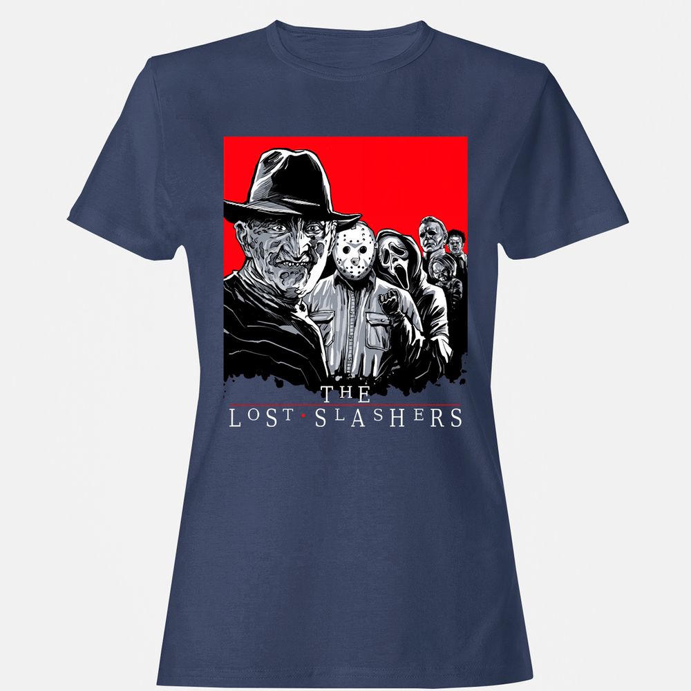 Women's T-Shirt - 876NX6NJ - Navy - 10