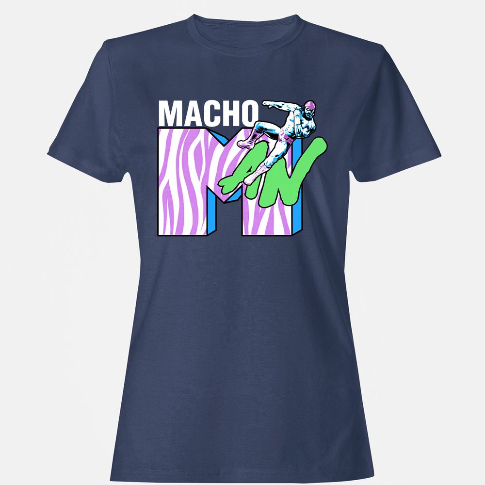 Women's T-Shirt - UL71ZQW8 - Navy - 10