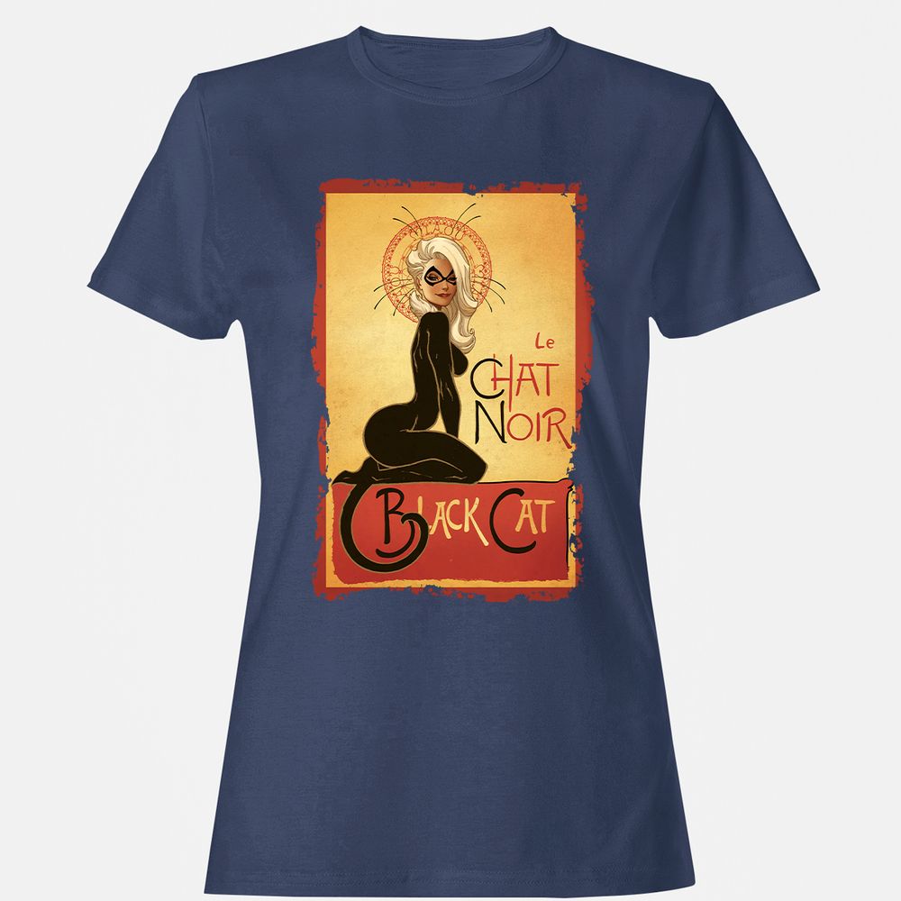 Women's T-Shirt - 79H2LKS1 - Navy - 10