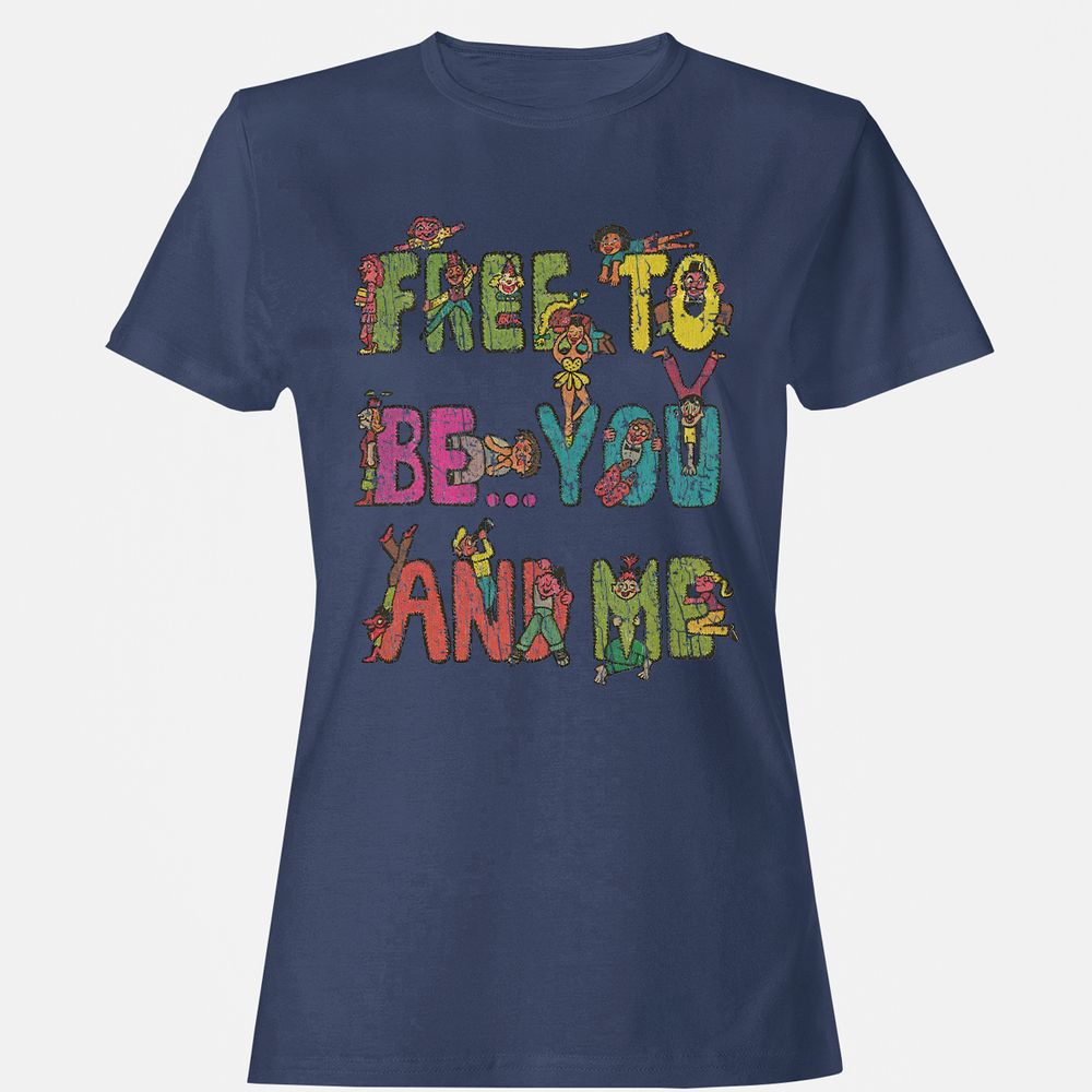 Women's T-Shirt - YE4L9WDW - Navy - 10