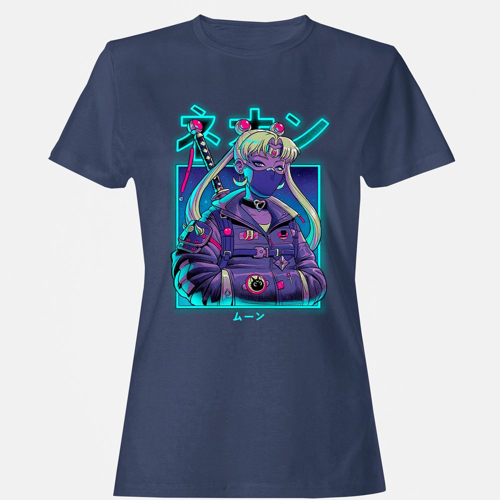 Women's T-Shirt - LR8TCRH5 - Navy - 10