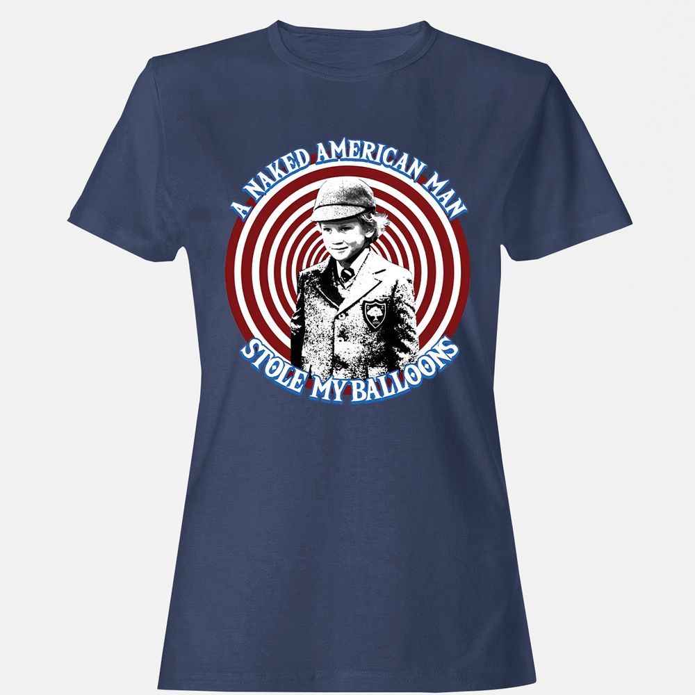 Women's T-Shirt - SJF9LXT8 - Navy - 10