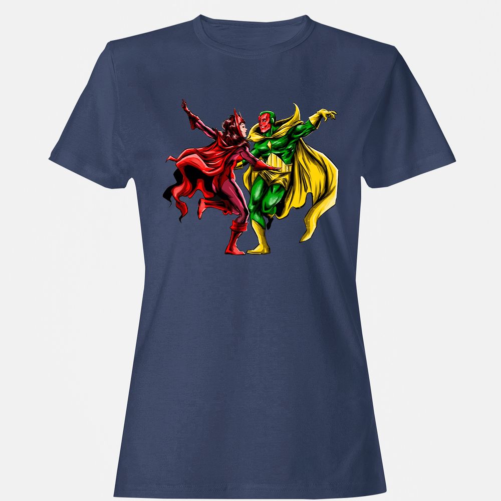 Women's T-Shirt - 9E1EVMBL - Navy - 10