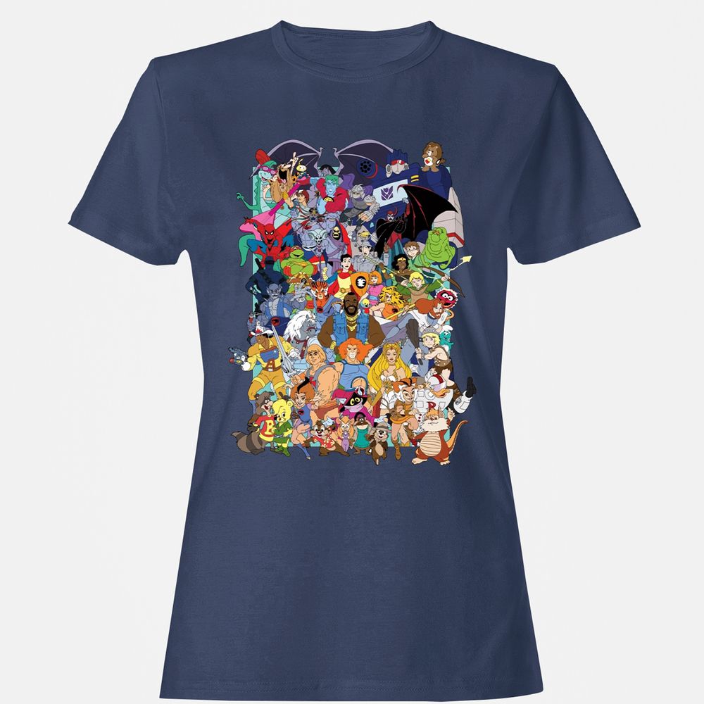 Women's T-Shirt - JRH7ME3J - Navy - 10