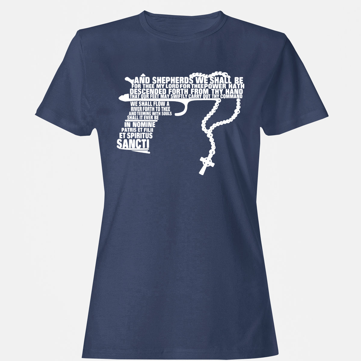 Women's T-Shirt - 6ZMWY9DY - Navy - 10