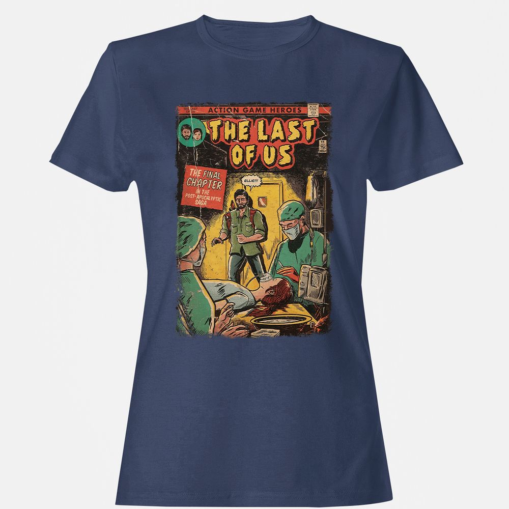 Women's T-Shirt - FTZN6LG3 - Navy - 10