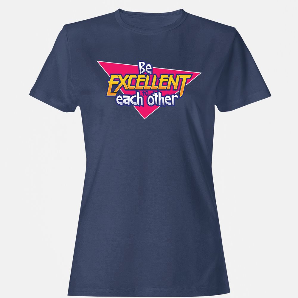 Women's T-Shirt - GAJRPGGW - Navy - 10