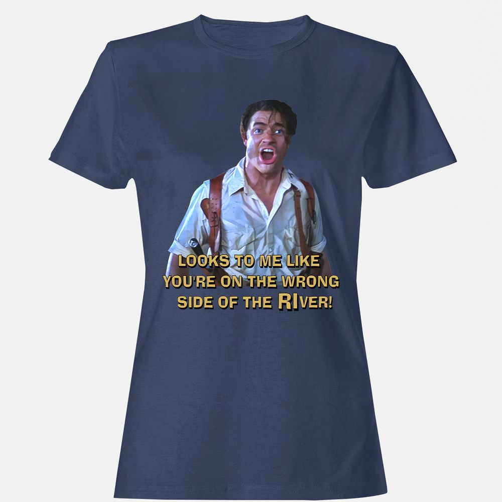 Women's T-Shirt - E48NZCKA - Navy - 10