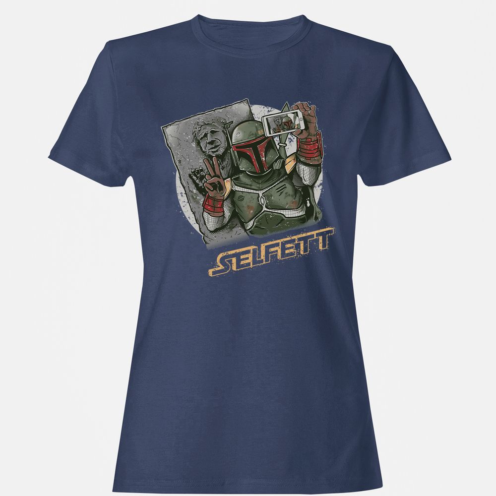 Women's T-Shirt - FJ3VLGPT - Navy - 10