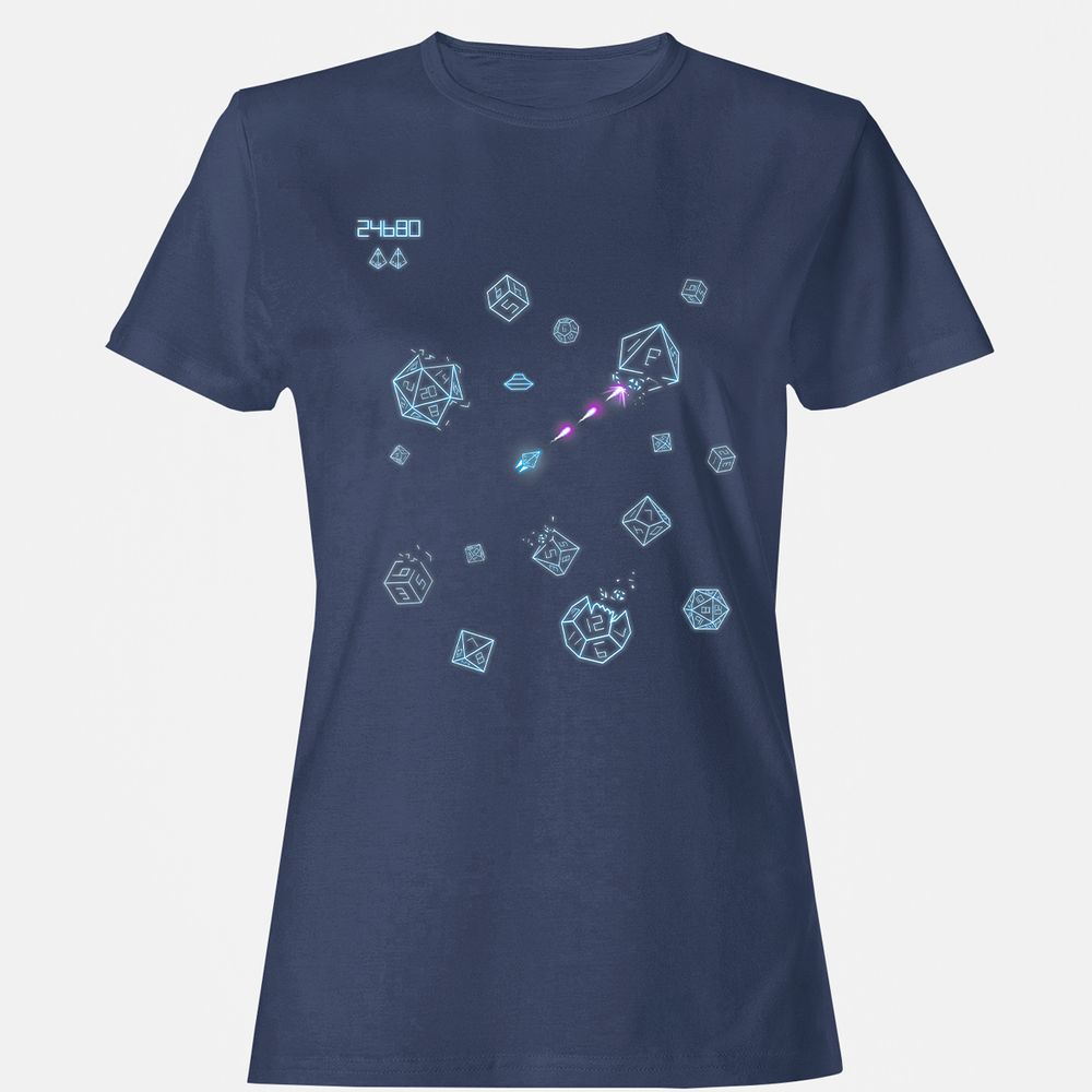 Women's T-Shirt - GXK7R6KR - Navy - 10