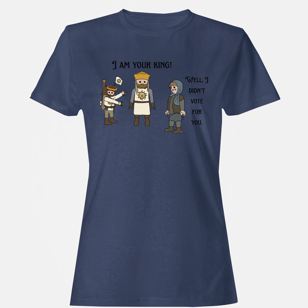 Women's T-Shirt - BYMNHQEJ - Navy - 10