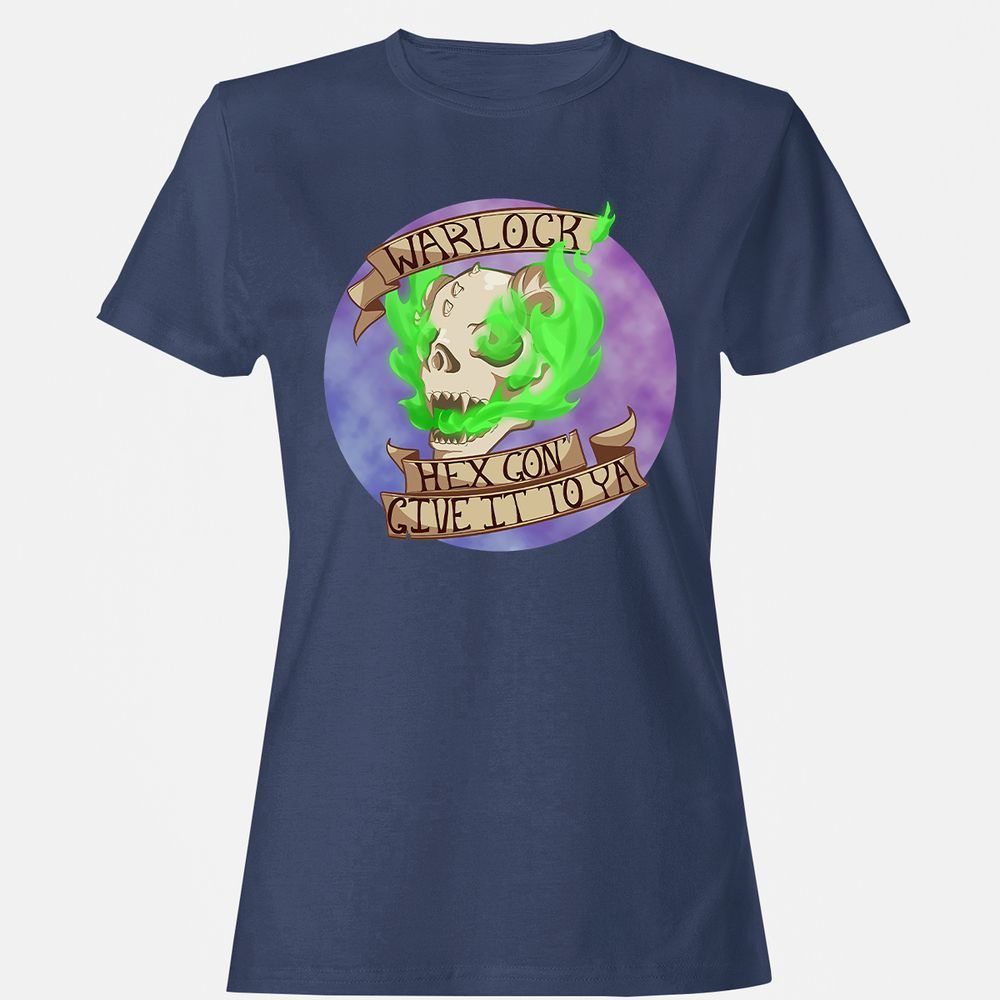 Women's T-Shirt - 82T9E638 - Navy - 10