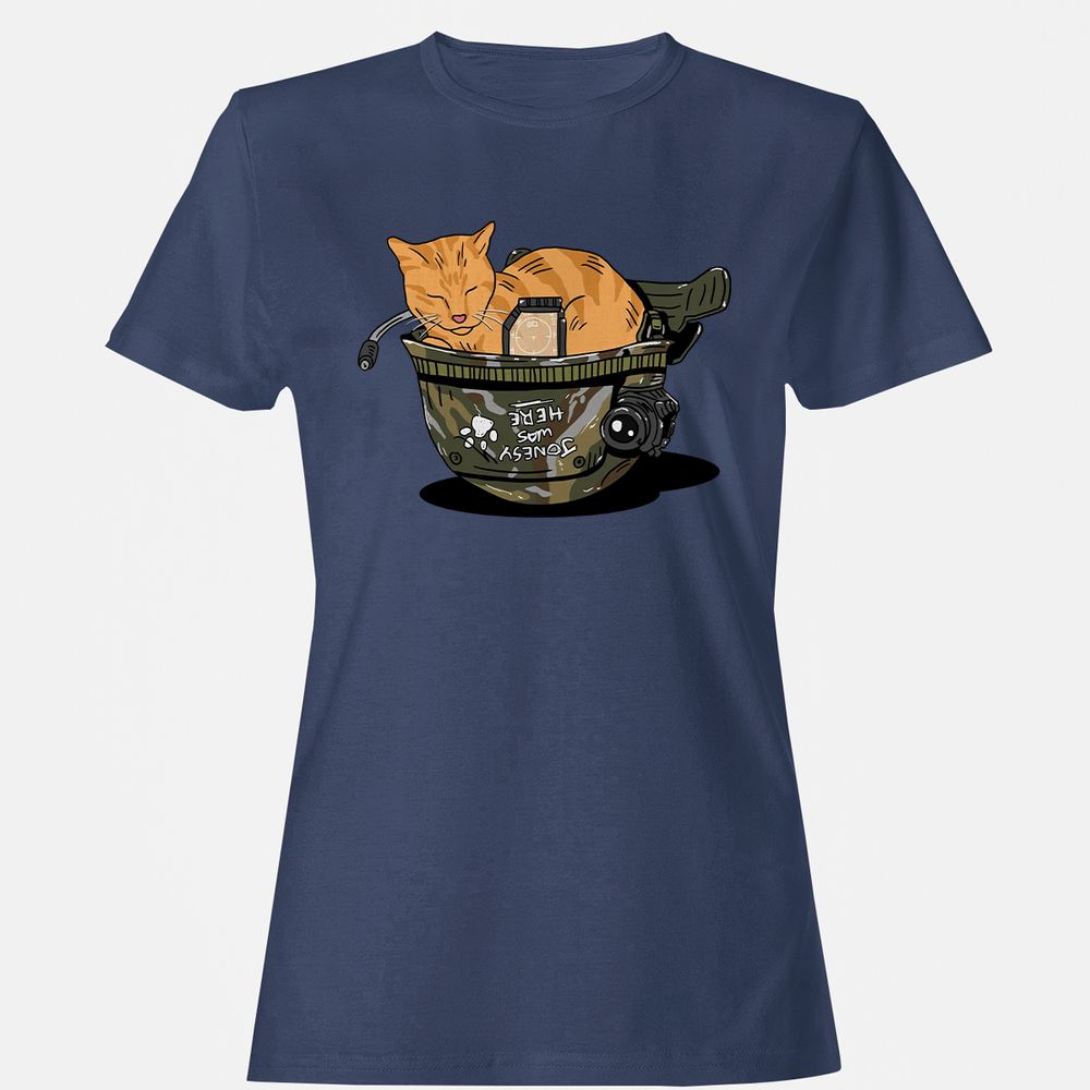 Women's T-Shirt - Q2PHNE9G - Navy - 10