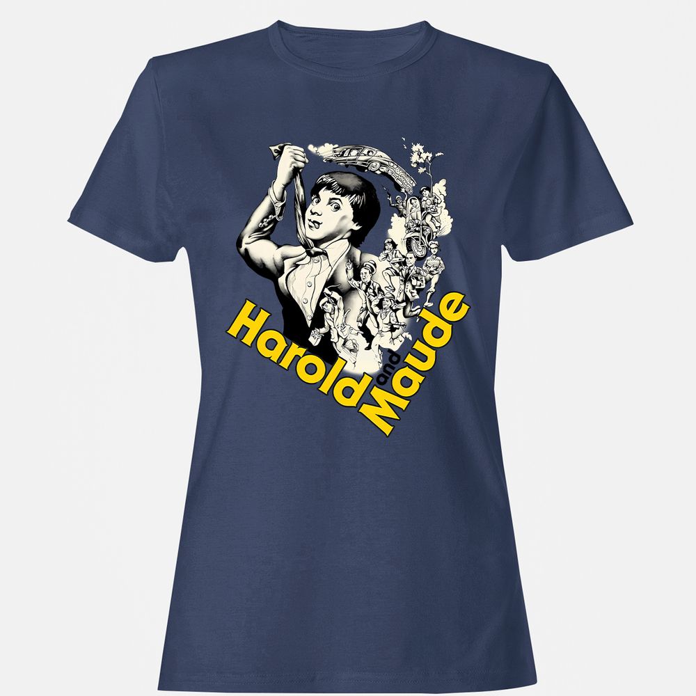 Women's T-Shirt - KFKLYUGH - Navy - 10
