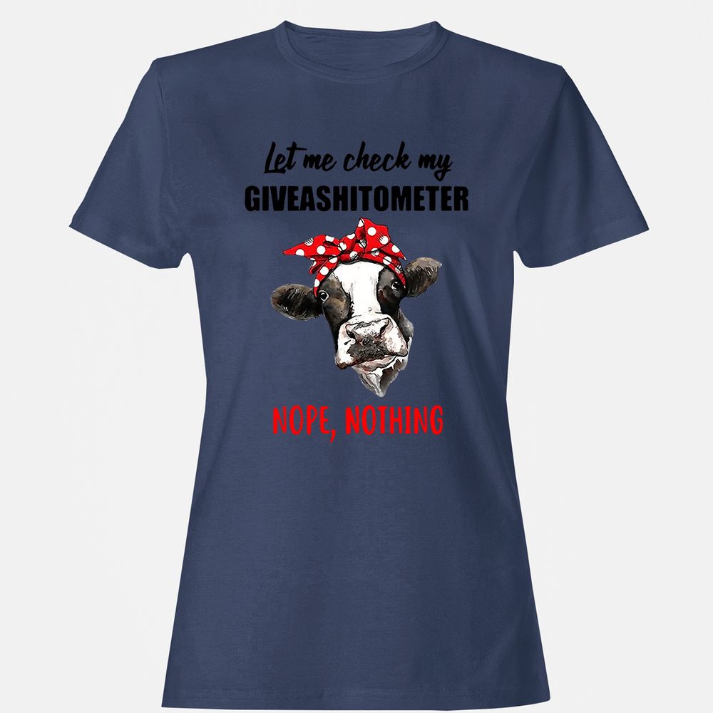 Women's T-Shirt - 9C3RLH9U - Navy - 10