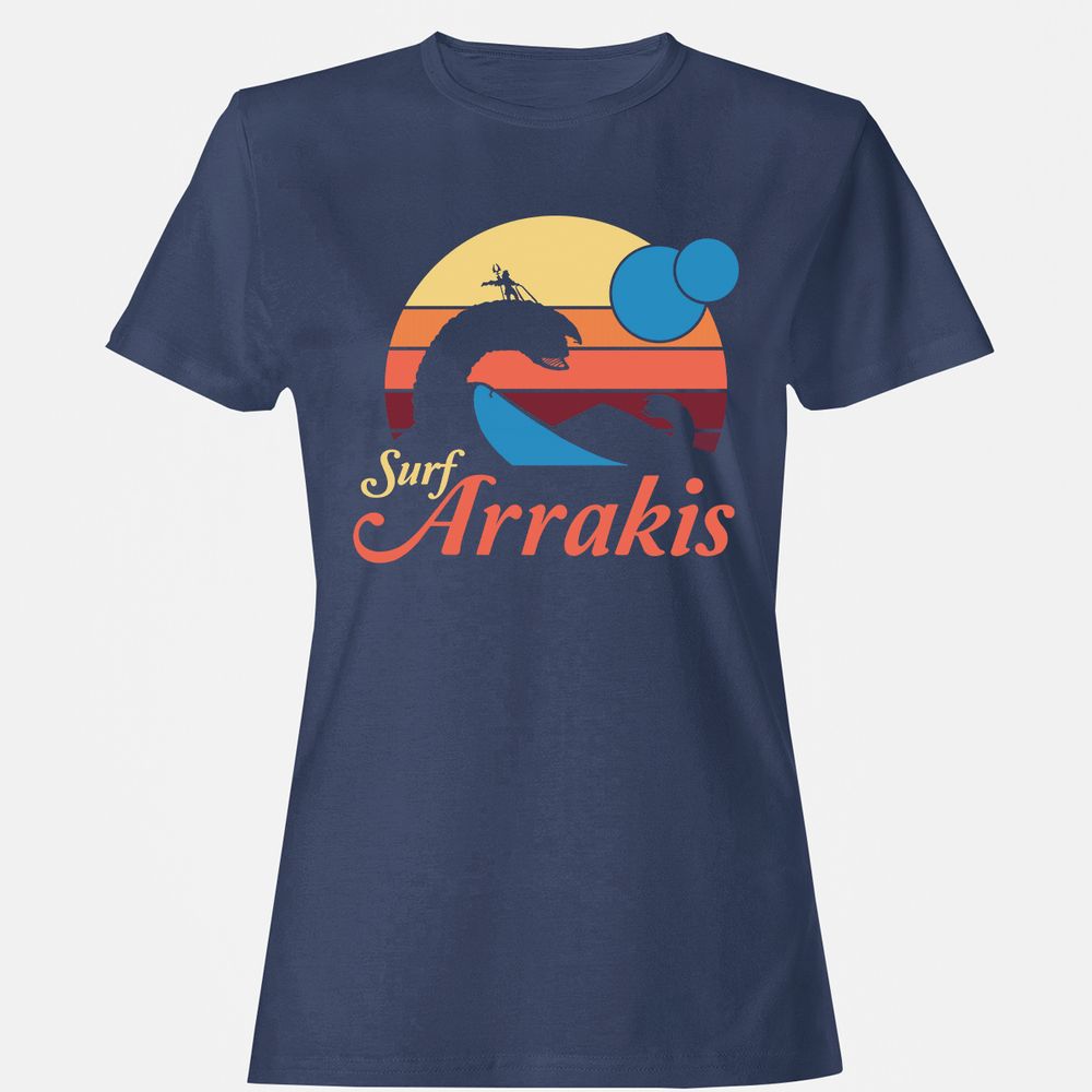 Women's T-Shirt - JALFFL7C - Navy - 10