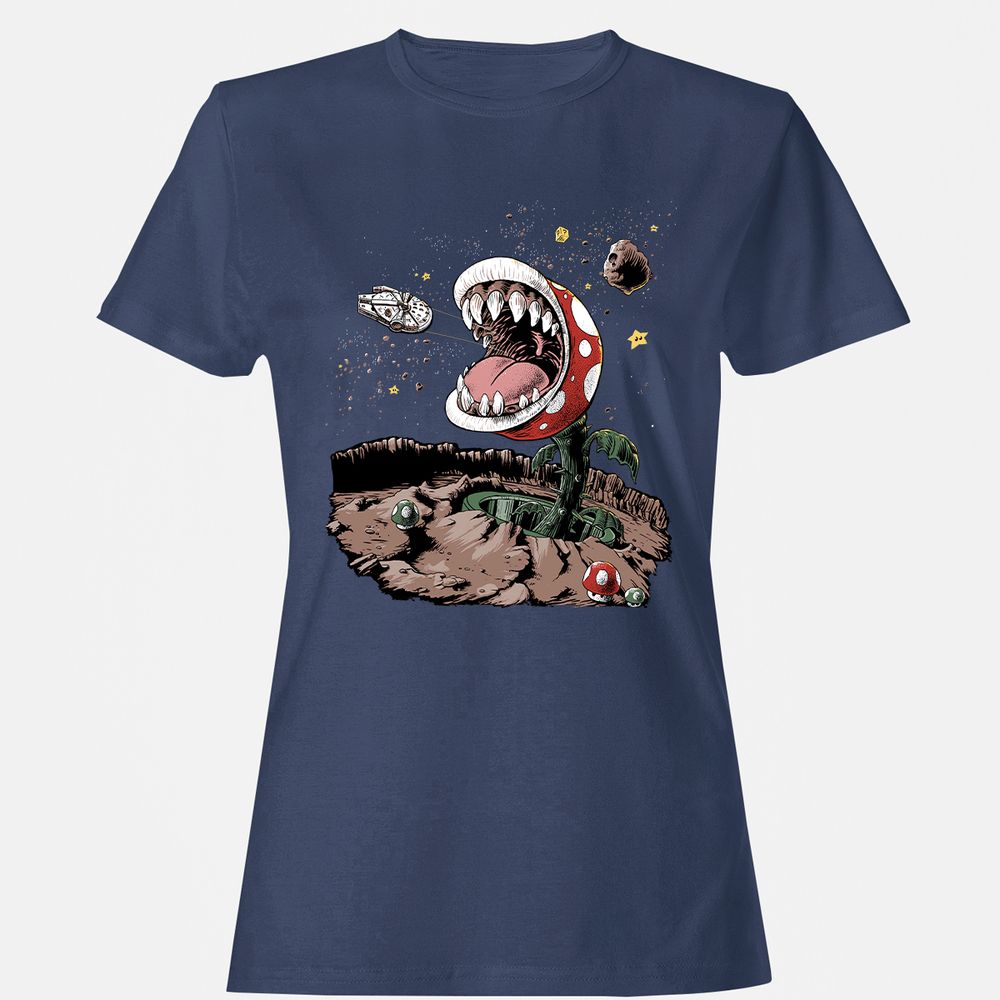Women's T-Shirt - ULXCPYZP - Navy - 10