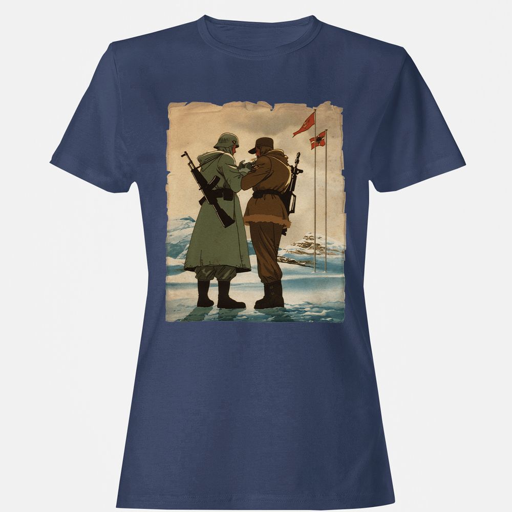 Women's T-Shirt - MX4BX8P1 - Navy - 10