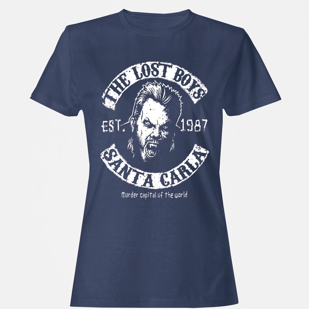 Women's T-Shirt - 9ADRD7F8 - Navy - 10