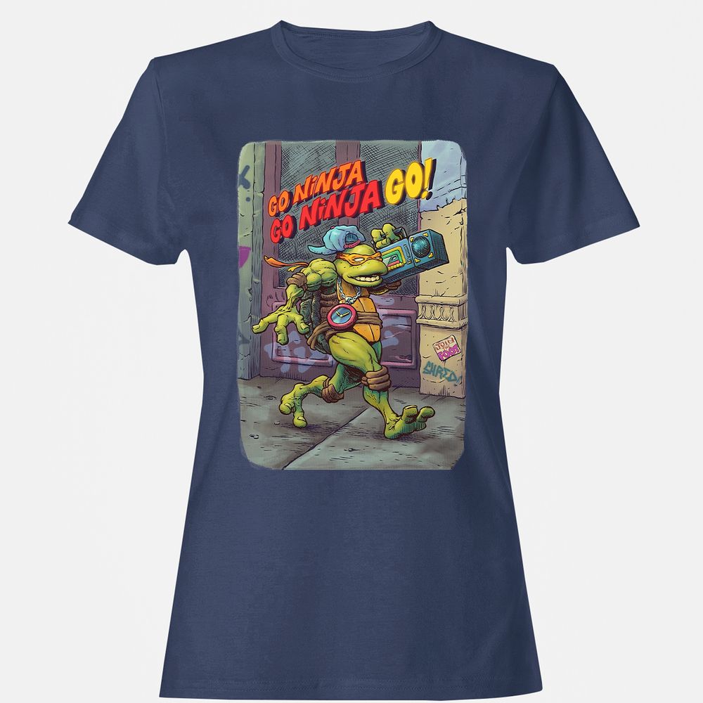 Women's T-Shirt - 6KTAEC9W - Navy - 10