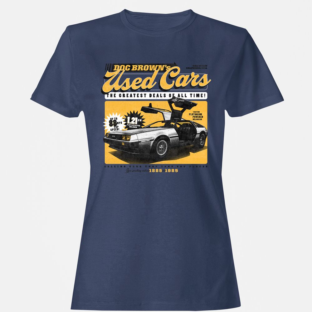 Women's T-Shirt - QLQ7NVHC - Navy - 10