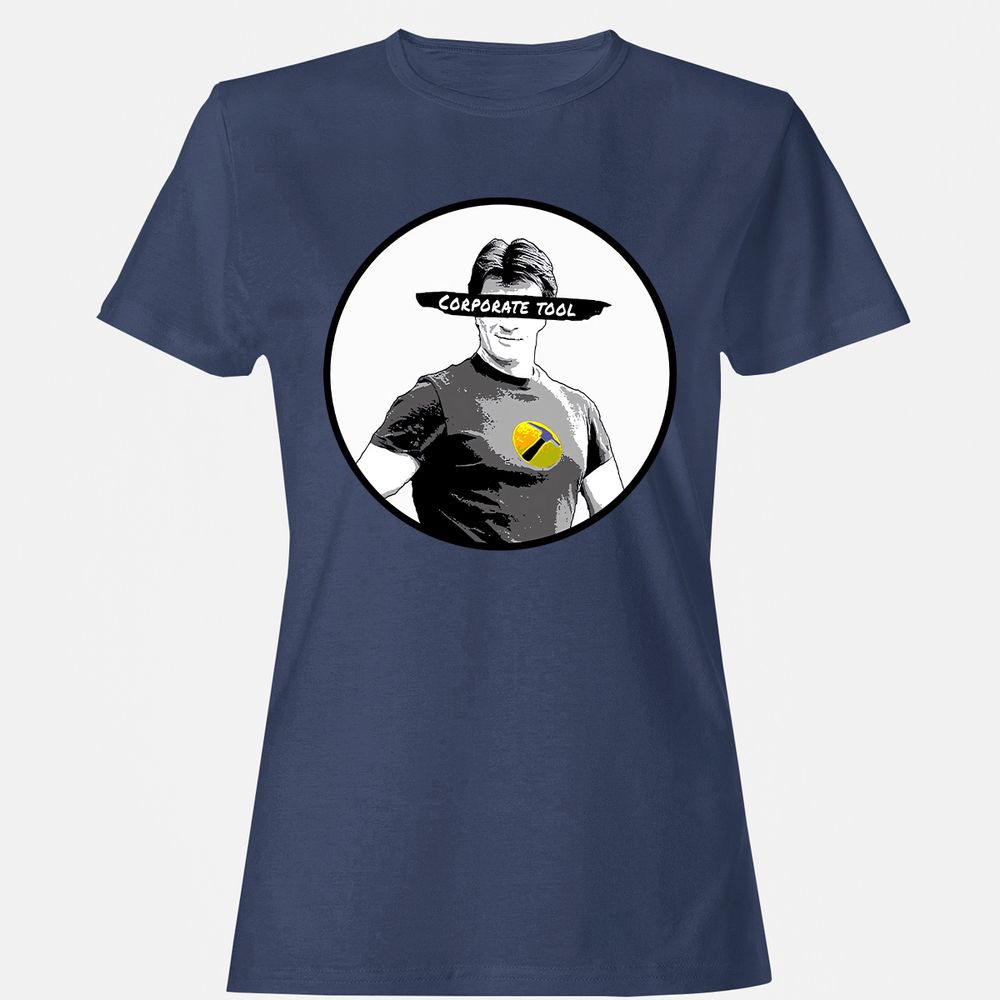 Women's T-Shirt - BQVJZKCU - Navy - 10