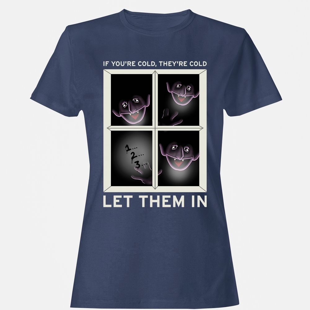 Women's T-Shirt - 94BMZNJL - Navy - 10