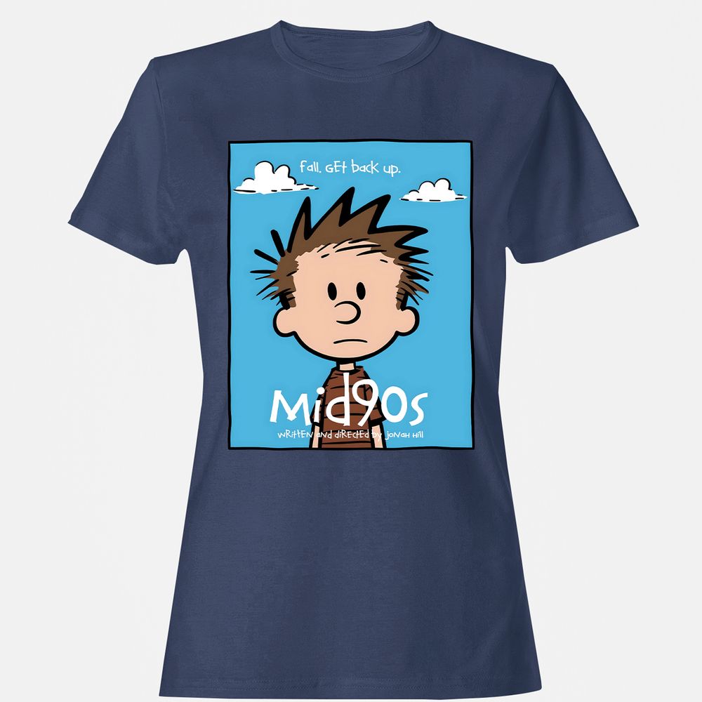 Women's T-Shirt - B248A5DZ - Navy - 10