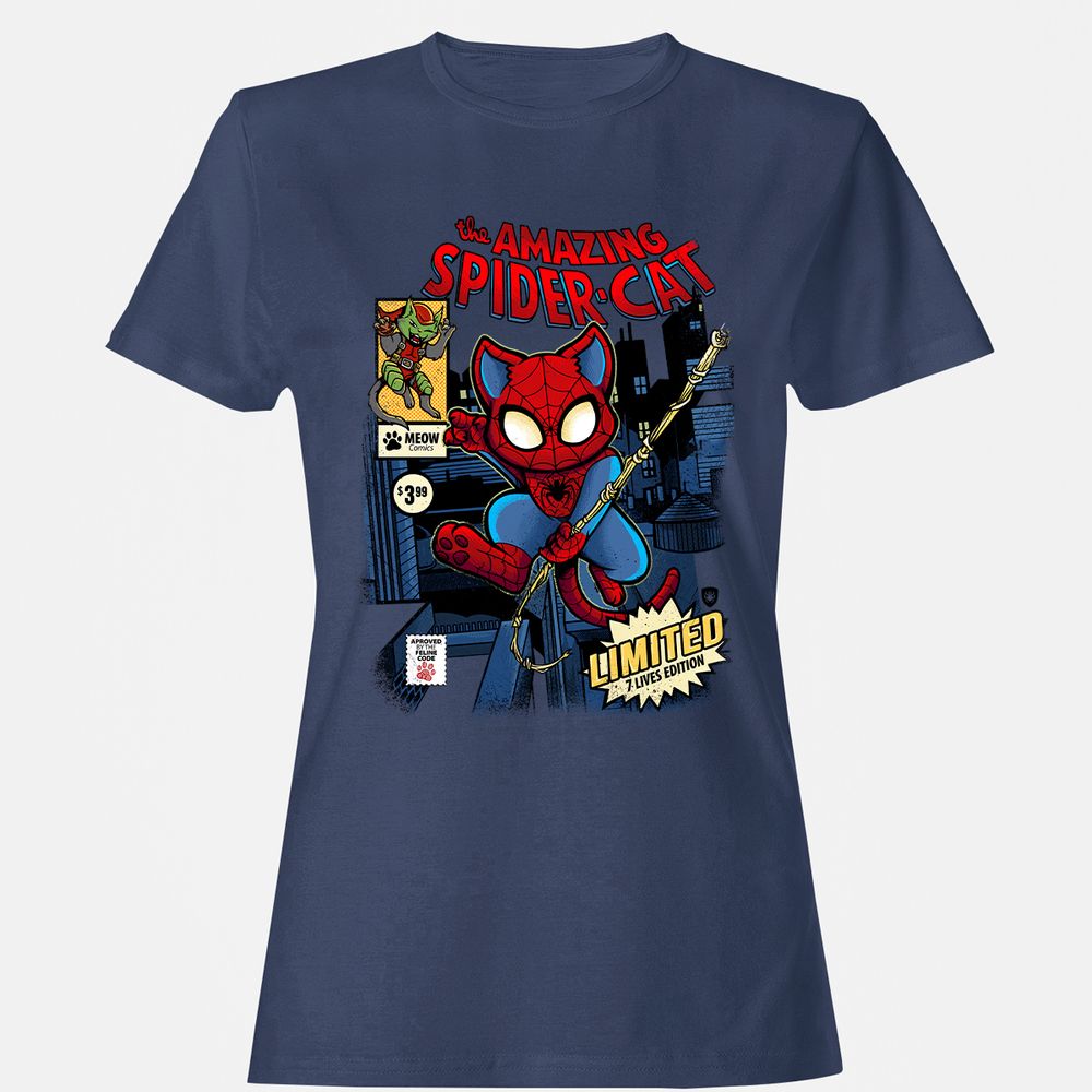 Women's T-Shirt - RSXJN163 - Navy - 10