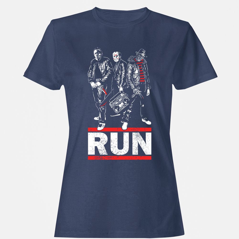 Women's T-Shirt - W9RDDVBD - Navy - 10