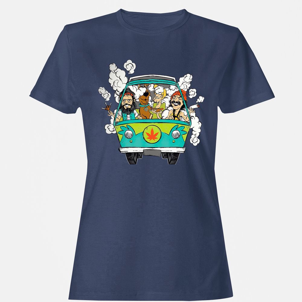 Women's T-Shirt - 8MAN6W84 - Navy - 10