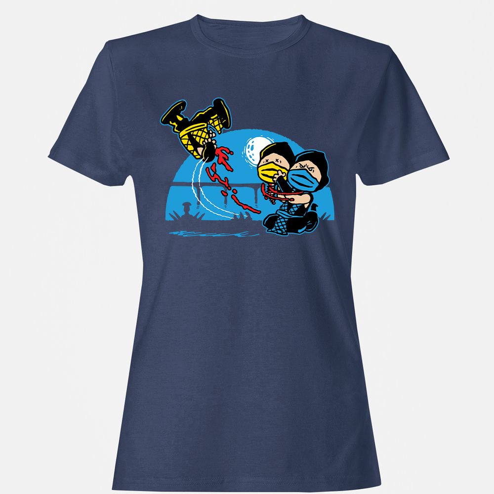 Women's T-Shirt - VHF5AKGY - Navy - 10