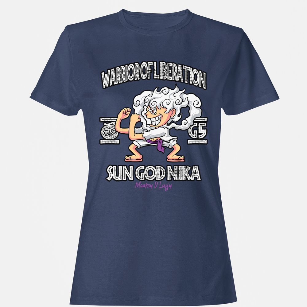 Women's T-Shirt - 81YX9F9X - Navy - 10