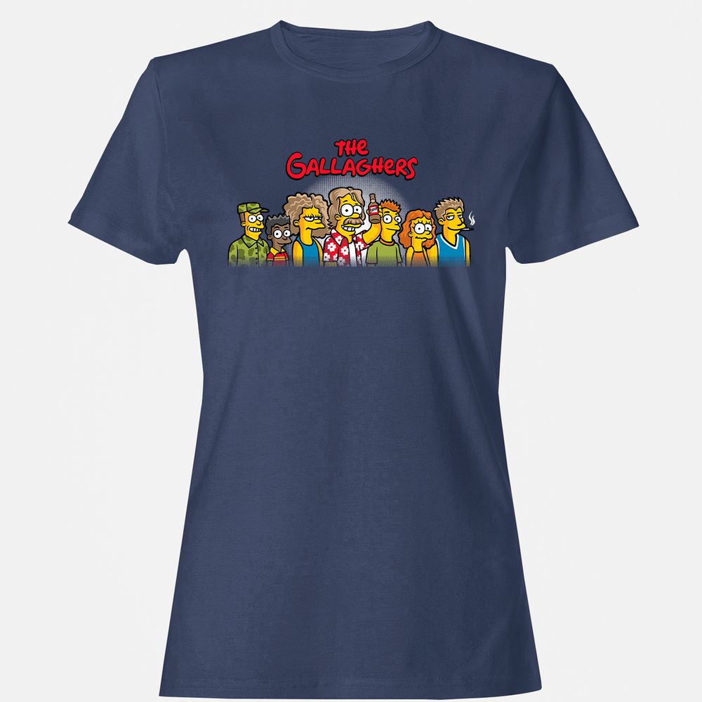 Women's T-Shirt - LXY6QZCQ - Navy - 10