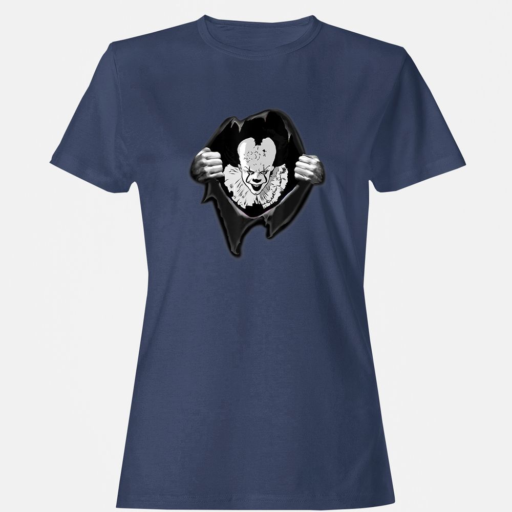 Women's T-Shirt - LQQMW3MS - Navy - 10