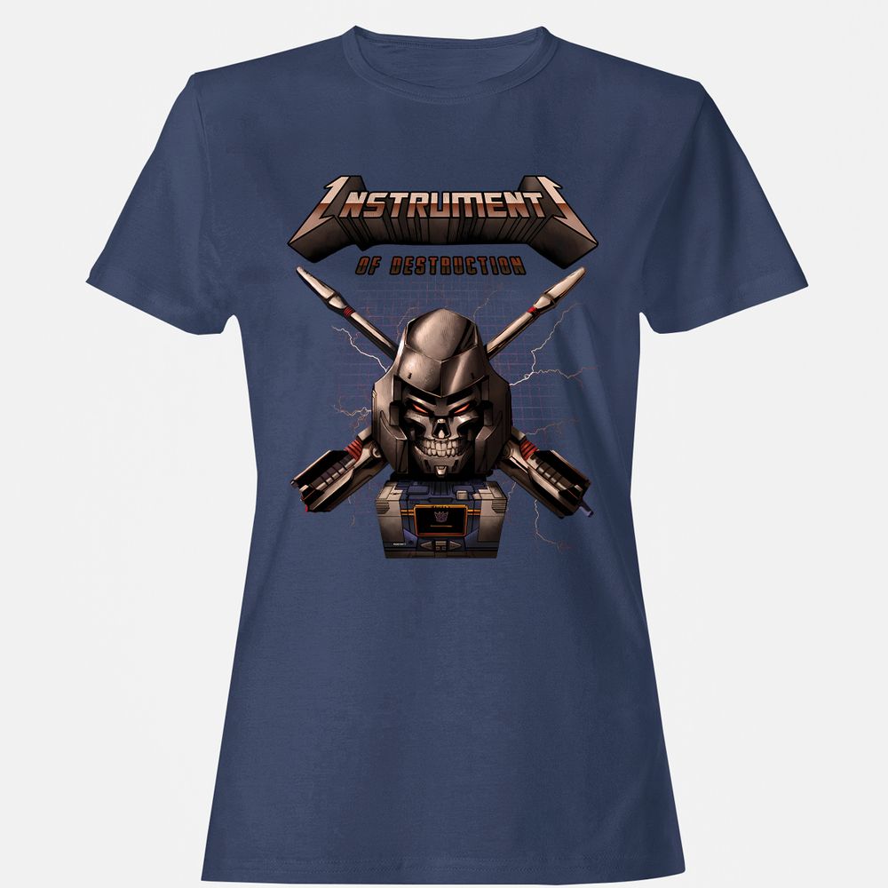 Women's T-Shirt - S3Y2QG4C - Navy - 10