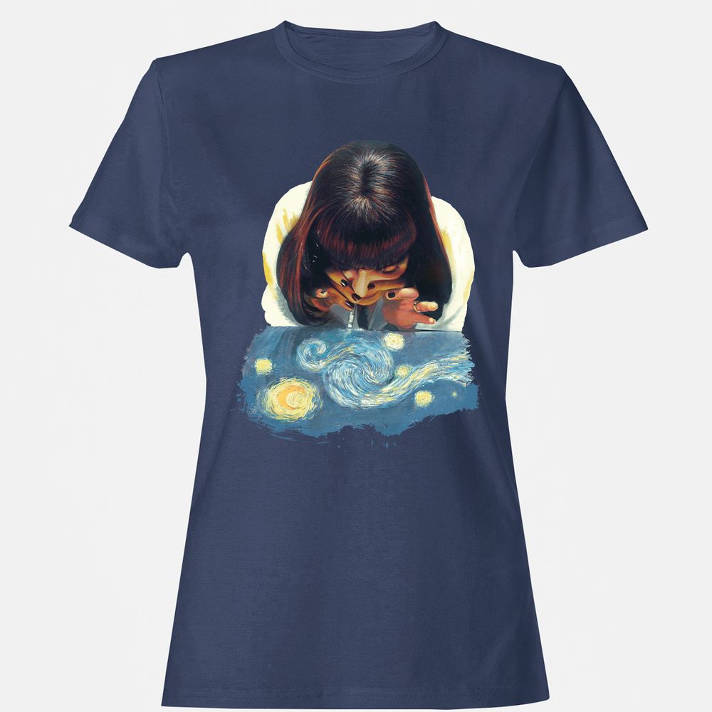 Women's T-Shirt - VEHCSS1V - Navy - 10